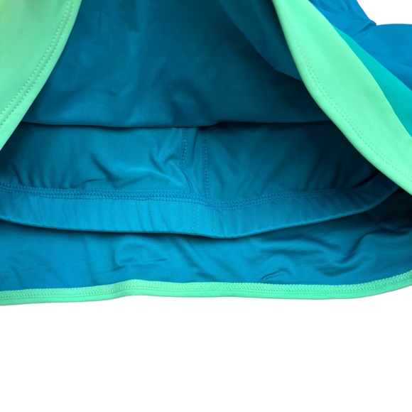 KIAVA Turquoise and Lime Women Swim One Piece - Picture 11 of 16